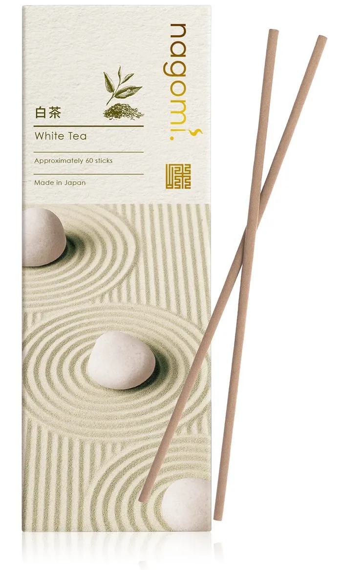 nagomi. WhiteTea ホワイトティー インセンス 約60本